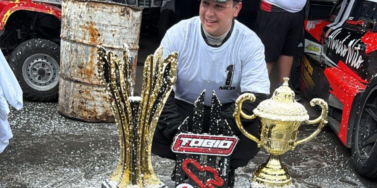 Nicols Villamayor, campen del Turismo 4000 Argentino